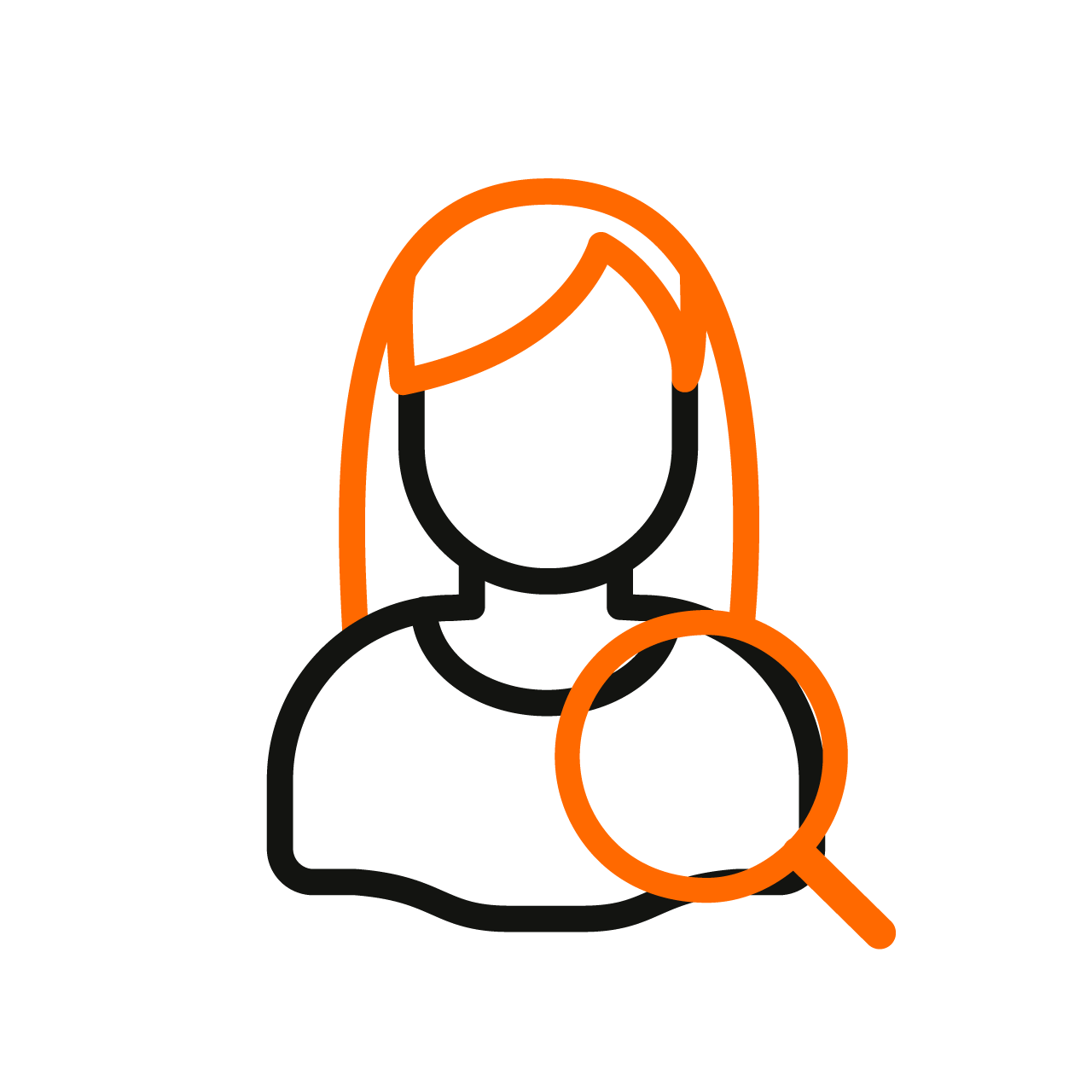 Symbol für Selbstreflektion